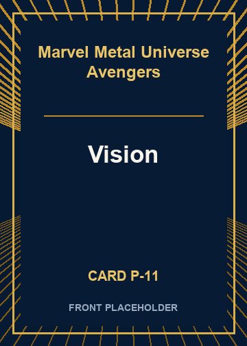 Vision front card image