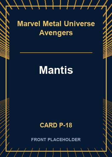 Mantis front card image