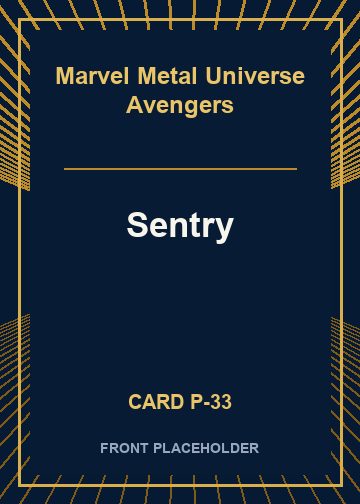 Sentry front card image
