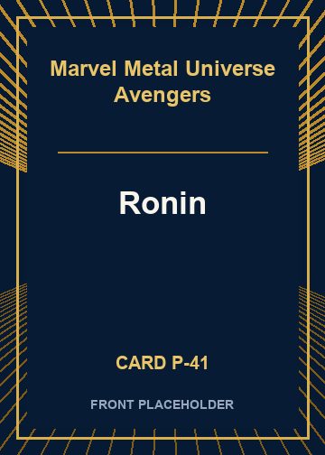 Ronin card thumbnail
