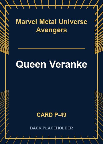 Queen Veranke back card image