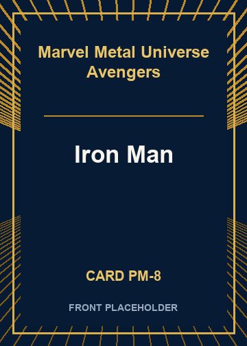 Iron Man card thumbnail