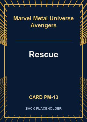 Rescue back card image