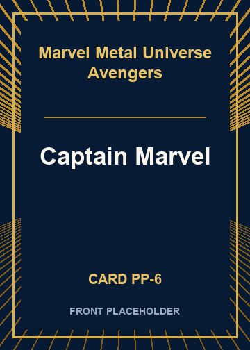 Captain Marvel card thumbnail