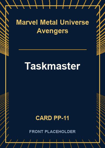 Taskmaster card thumbnail
