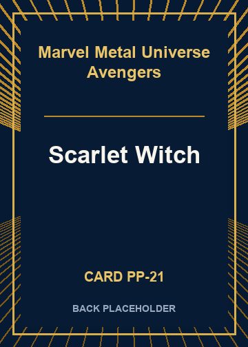 Scarlet Witch back card image