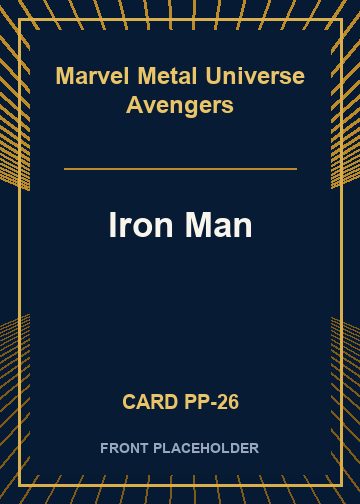 Iron Man card thumbnail