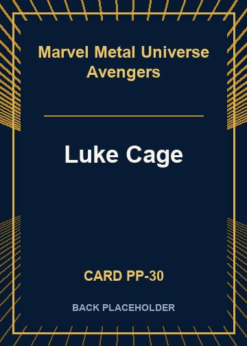 Luke Cage back card image