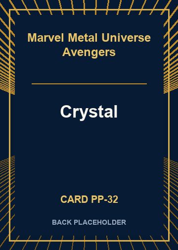 Crystal back card image