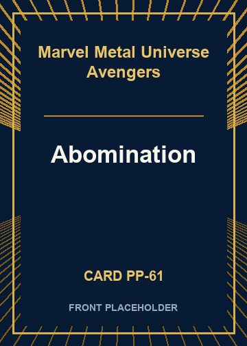 Abomination card thumbnail