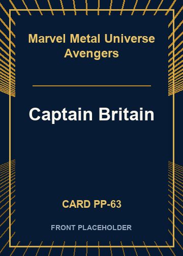 Captain Britain card thumbnail