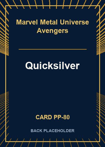 Quicksilver back card image