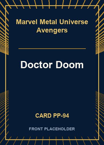 Doctor Doom card thumbnail