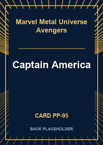 Captain America back card image