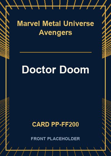 Doctor Doom front card image