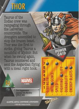 Thor back card image