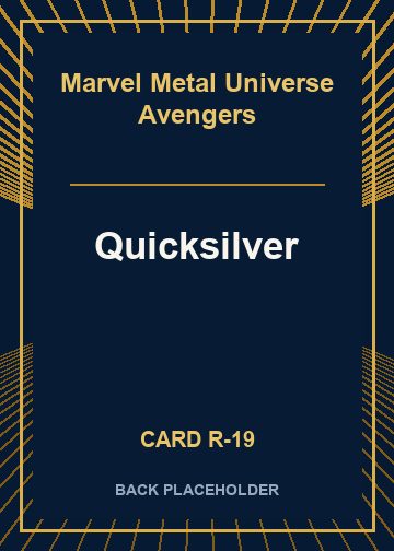 Quicksilver back card image