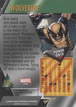 Wolverine back card image