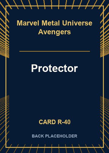 Protector back card image