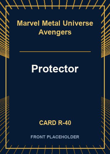 Protector front card image
