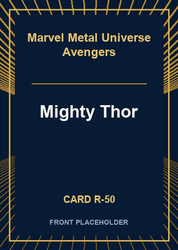 Mighty Thor card thumbnail