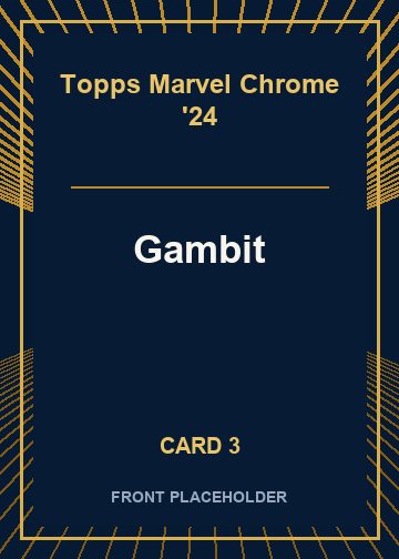 Gambit front artwork
