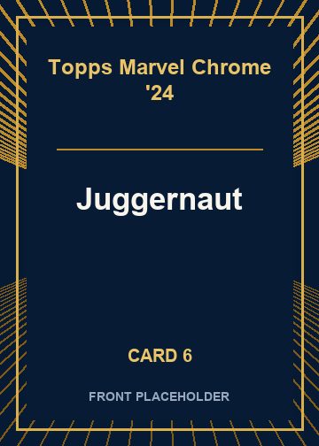 Juggernaut front artwork