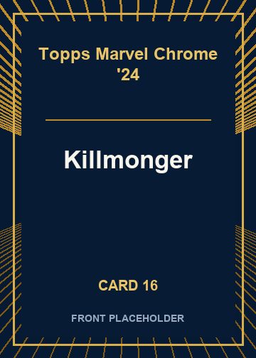 Killmonger front artwork