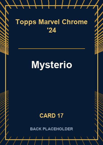Mysterio back artwork