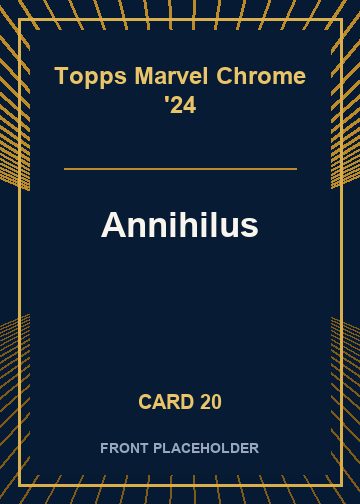 Annihilus front artwork
