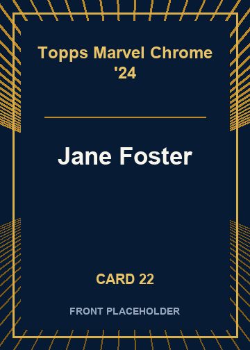 Jane Foster front artwork