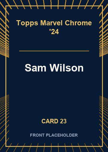 Sam Wilson front artwork