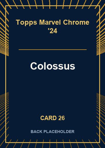 Colossus back artwork