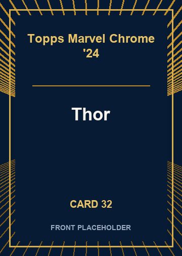 Thor front artwork