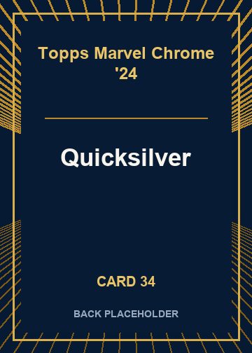 Quicksilver back artwork