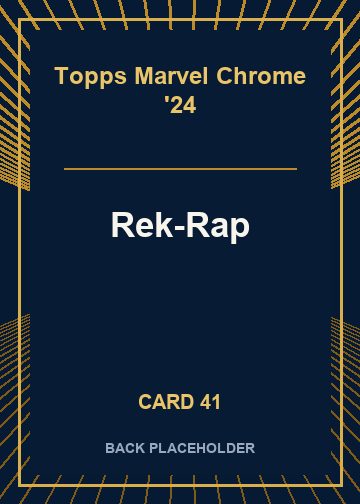 Rek-Rap back card image
