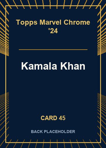 Kamala Khan back card image