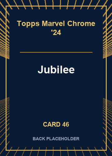 Jubilee back card image