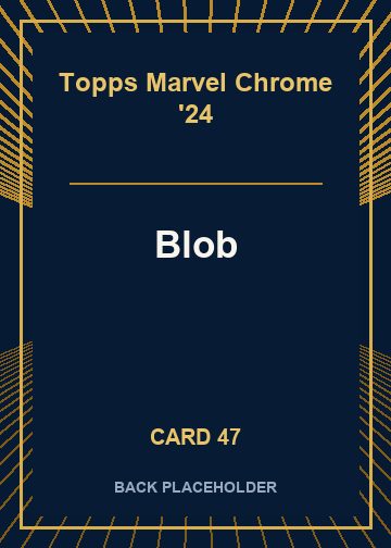 Blob back card image