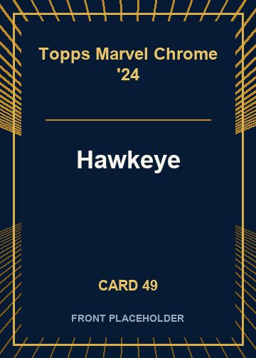Hawkeye card thumbnail
