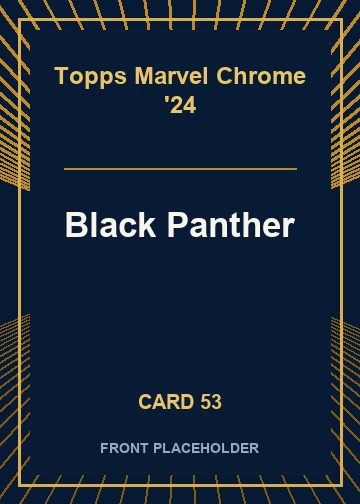 Black Panther card thumbnail