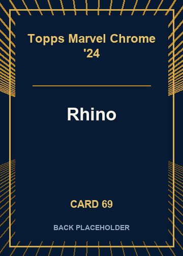 Rhino back card image