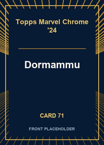 Dormammu card thumbnail