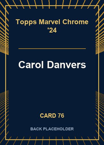 Carol Danvers back card image