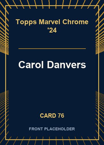 Carol Danvers front card image