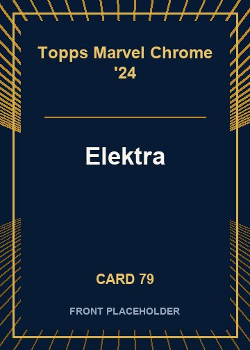 Elektra front card image