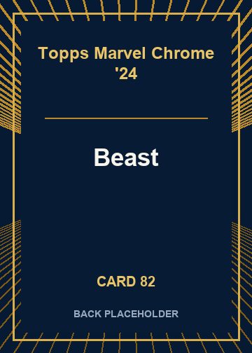 Beast back card image