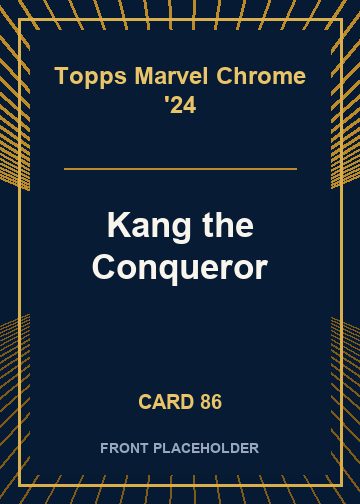 Kang the Conqueror card thumbnail