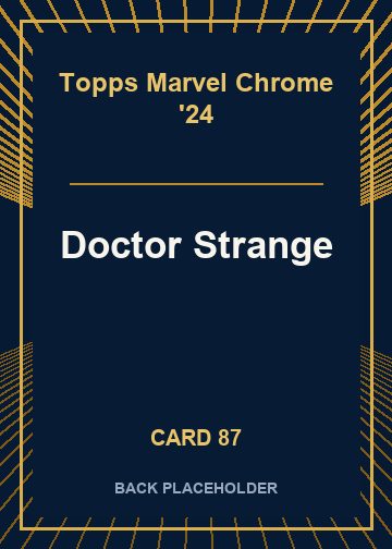 Doctor Strange back card image