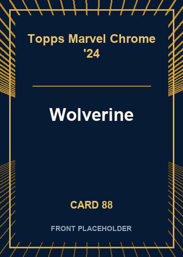 Wolverine front card image